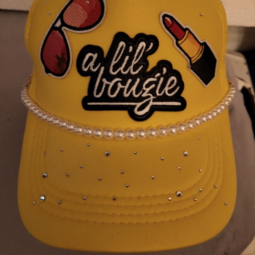 This is a trucker handmade hat